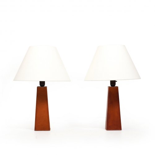 Two table lamps, 1960s