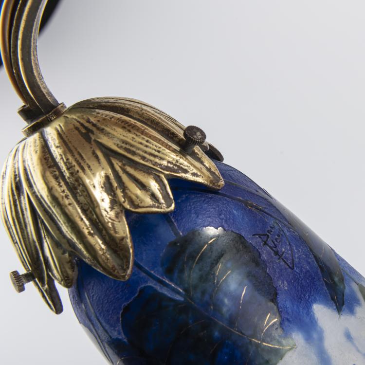 Bild 2 zu Objekt, Zwei Wandappliquen 'Violettes', um 1910, Daum Fr&egrave;res, Nancy, 165B 122