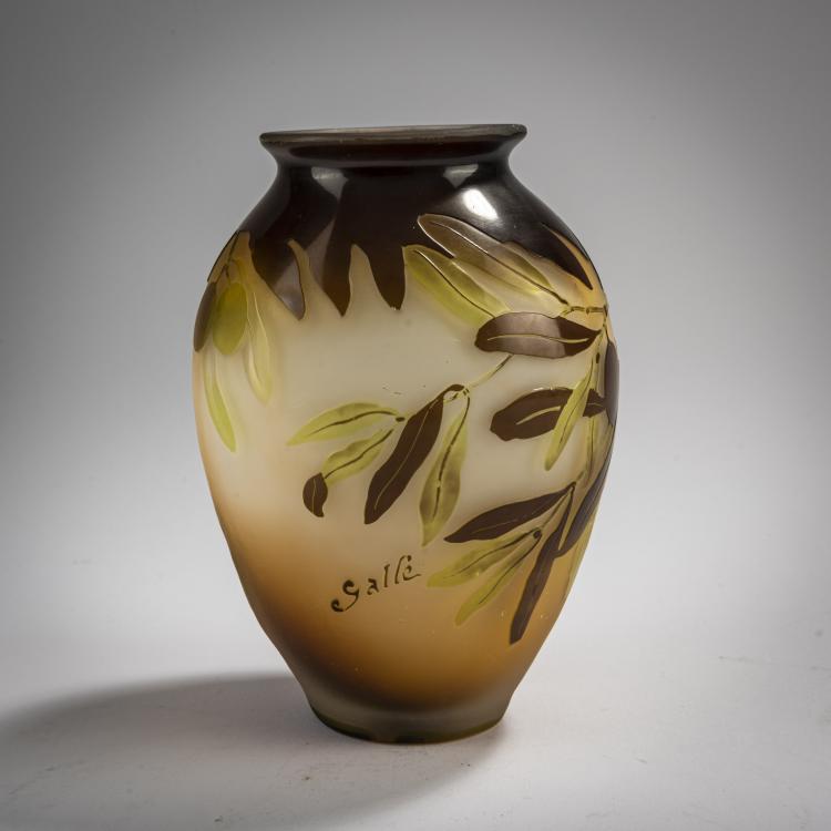 Bild 2 zu Objekt, Vase 'Olives', 1920-36, Emile Gall&eacute;, Gall&eacute;, Nancy, 165B 175