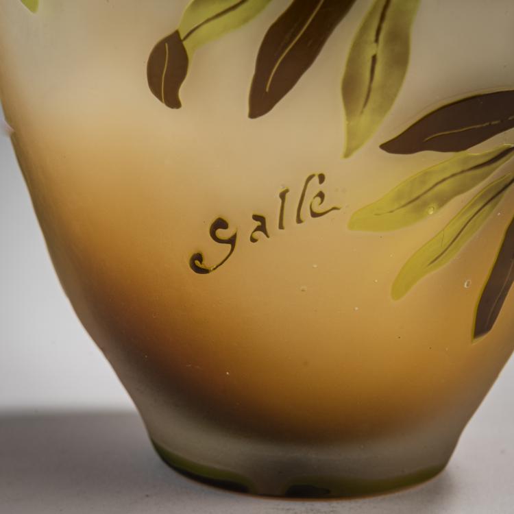 Bild 3 zu Objekt, Vase 'Olives', 1920-36, Emile Gall&eacute;, Gall&eacute;, Nancy, 165B 175