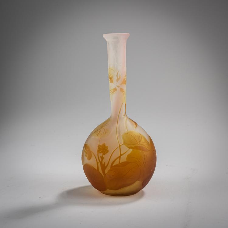 Hauptbild zu Objekt, Soliflor 'Capucines', 1908-20, Emile Gall&eacute;, Gall&eacute;, Nancy, 165B 167