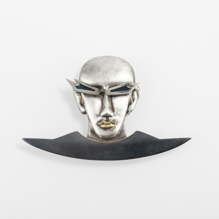 Hauptbild zu Objekt, Brooch, 1990s, Sybille Wild, 166C 426