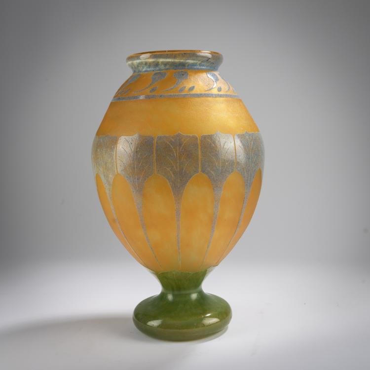 Hauptbild zu Objekt, Vase 'Pierrot', 1918-21, Schneider, Epinay-sur-Seine, 165B 200