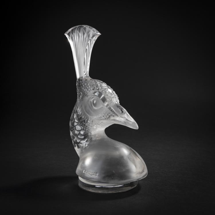 Bild 1 zu Objekt, Briefbeschwerer 'T&ecirc;te de Paon', 1928, Ren&eacute; Lalique, Lalique, Ren&eacute;, Wingen-sur-Moder, 165A 25