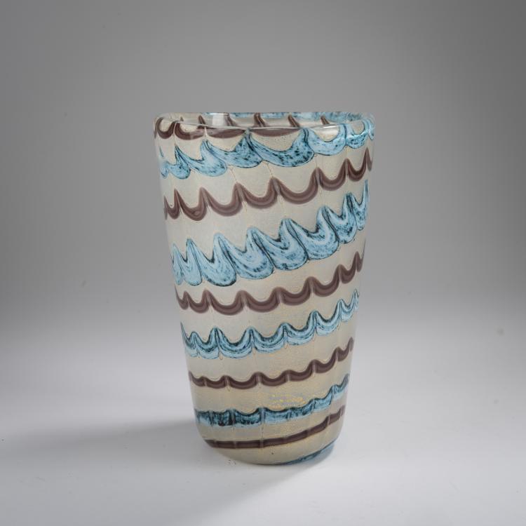 Bild 1 zu Objekt, 'Pezzo unico di prova' vase, 1955-60, Ercole Barovier, Barovier & Toso, Murano, 167C 716