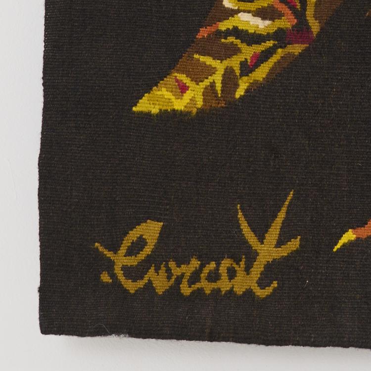 Bild 1 zu Objekt, 'Le petit Cocasse' tapestry, c. 1955, Jean Lur&ccedil;at, Tabard Fr&egrave;res & Soeurs, Aubusson., 167B 455