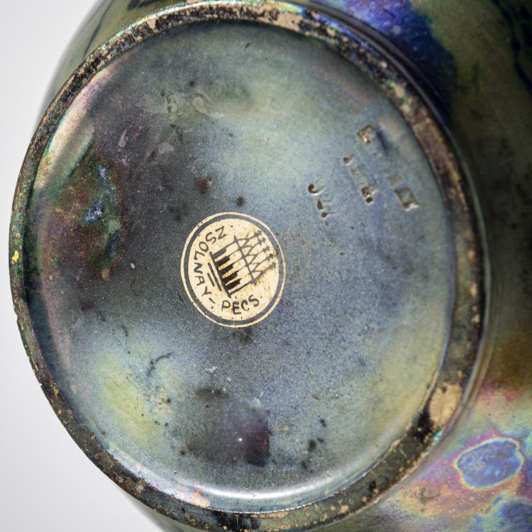 Bild 3 zu Objekt, Vase, 1898-1900, Zsolnay, Pecs, 165C 443