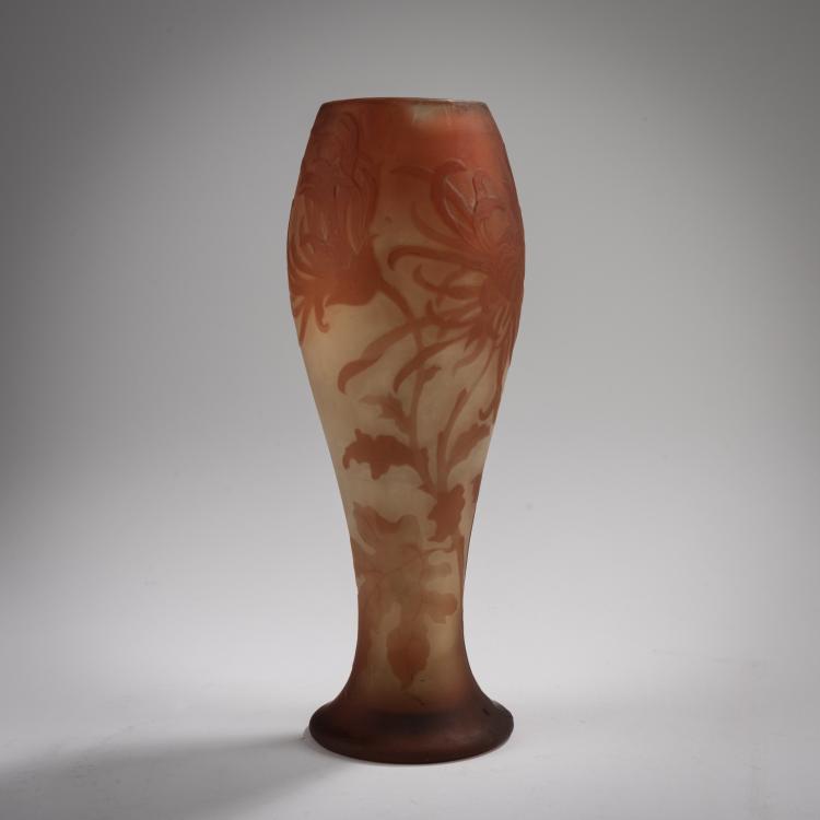 Bild 1 zu Objekt, 'Chrysanth&egrave;mes' Vase, 1902-04, Emile Gall&eacute;, Gall&eacute;, Nancy, 165B 157