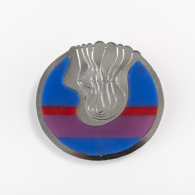 Hauptbild zu Objekt, Brooch, 1973, Gerd Rothmann, 166C 421