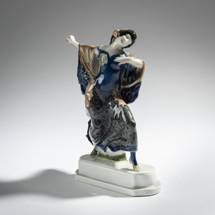 Bild 1 zu Objekt, 'Spanish Dancer', 1910, Ferdinand Liebermann, Rosenthal, Selb, 165D 565