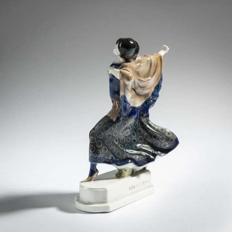 Bild 2 zu Objekt, 'Spanish Dancer', 1910, Ferdinand Liebermann, Rosenthal, Selb, 165D 565