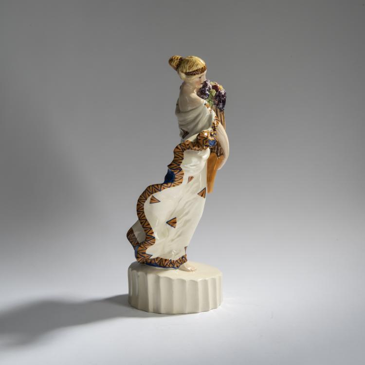 Bild 3 zu Objekt, Frau mit F&uuml;llhorn, 1920er Jahre, Wiener Kunstkeramische Werkst&auml;tte, Busch & Ludescher, 165D 573