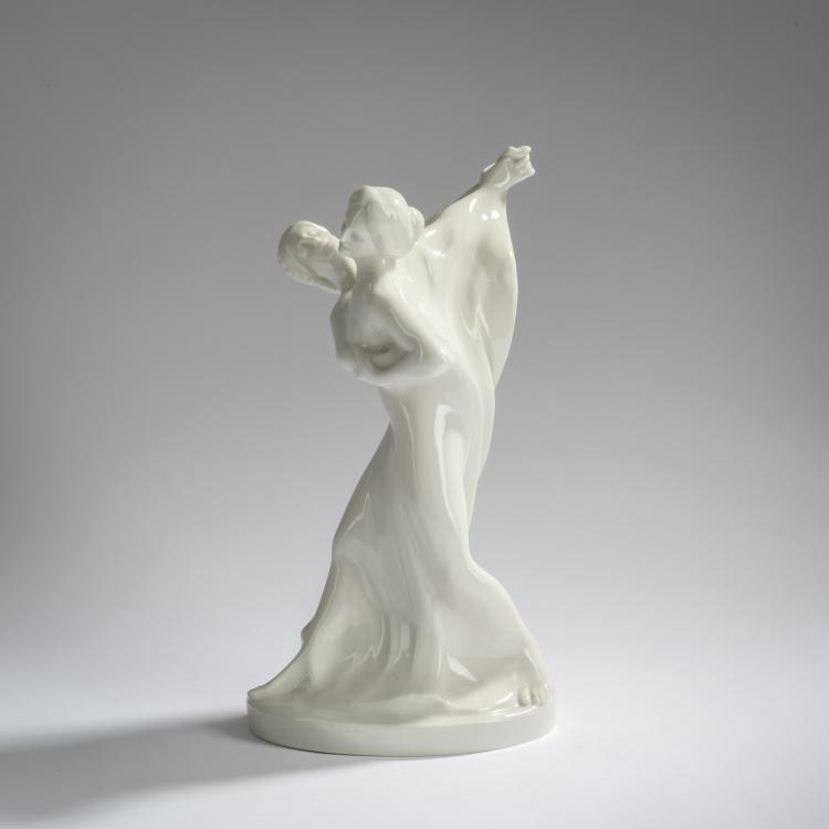 Bild 1 zu Objekt, 'Tanzende M&auml;dchen', 1913, Karl Menser, Schwarzburger Werkst&auml;tten f&uuml;r Porzellankunst, Unterwei&szlig;bach, 165D 571
