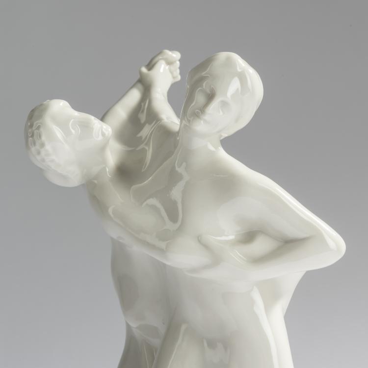Bild 2 zu Objekt, 'Tanzende M&auml;dchen', 1913, Karl Menser, Schwarzburger Werkst&auml;tten f&uuml;r Porzellankunst, Unterwei&szlig;bach, 165D 571