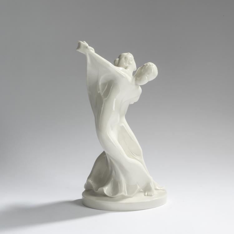 Bild 4 zu Objekt, 'Tanzende M&auml;dchen', 1913, Karl Menser, Schwarzburger Werkst&auml;tten f&uuml;r Porzellankunst, Unterwei&szlig;bach, 165D 571
