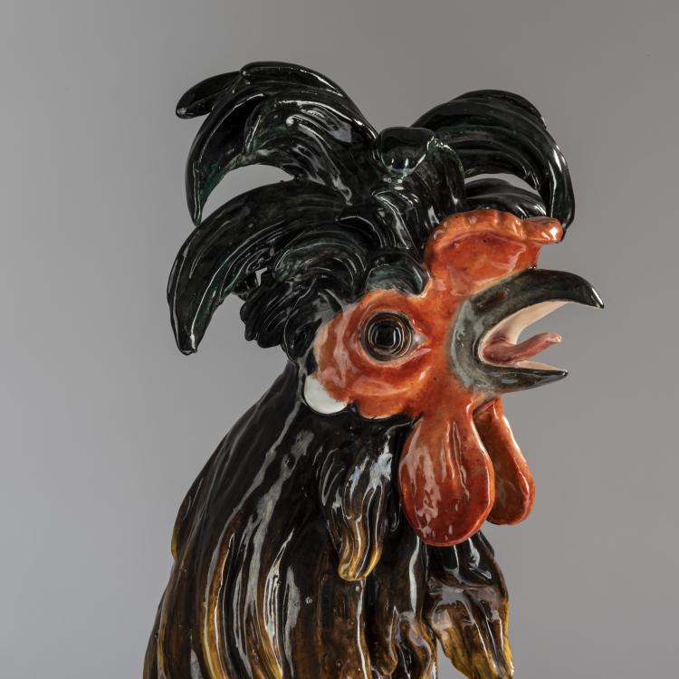 Bild 2 zu Objekt, 'Paduaner Hahn', 1854, Johann Joachim Kaendler,Ernst August Leuteritz, Meissen, KPM, 165D 549