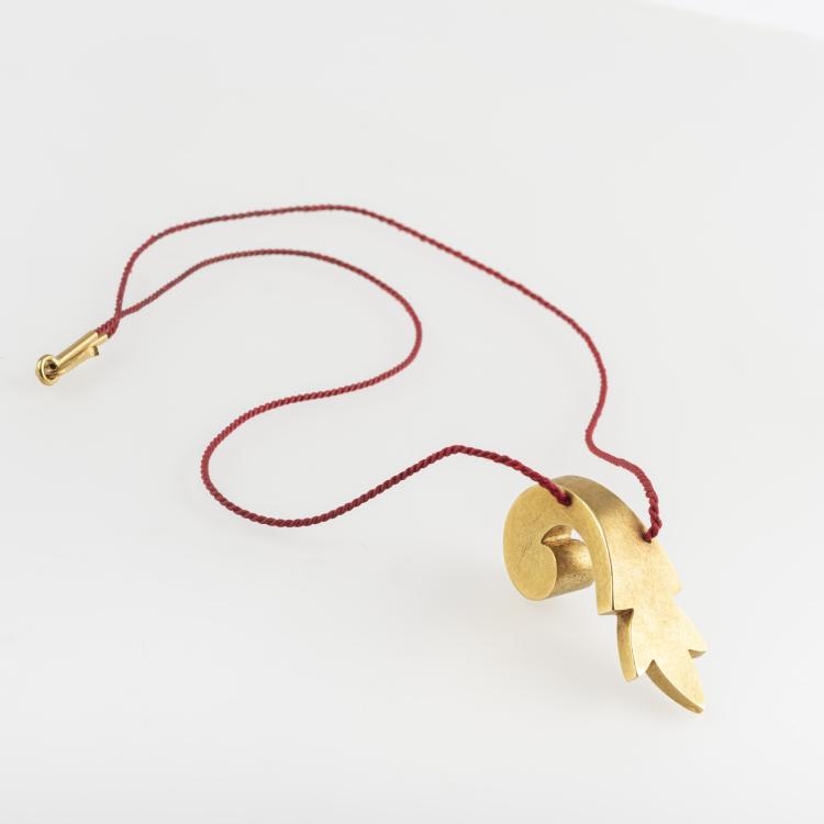 Hauptbild zu Objekt, 'Volute' pendant, 1988, Daniel Kruger, Anthologie Quartett, 166C 472