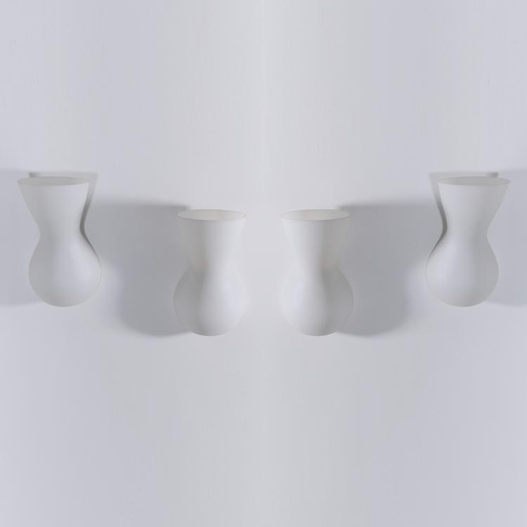 Hauptbild zu Objekt, 4 'Daphne' wall lights, 1952-54, Wilhelm Wagenfeld, Peill & Putzler, D&uuml;ren, 166A 71