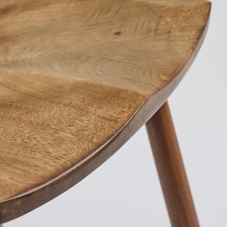 Bild 9 zu Objekt, Barhocker 'High Four-Legged Chair', um 1950, George Nakashima, Nakashima Studios, New Hope, Pennsylvania, 166A 146