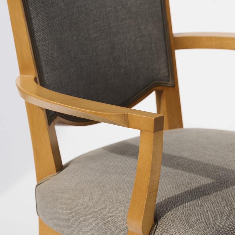 Bild 5 zu Objekt, Vier Armlehnst&uuml;hle, um 1948, Jules Leleu, Leleu, Paris, 165C 451