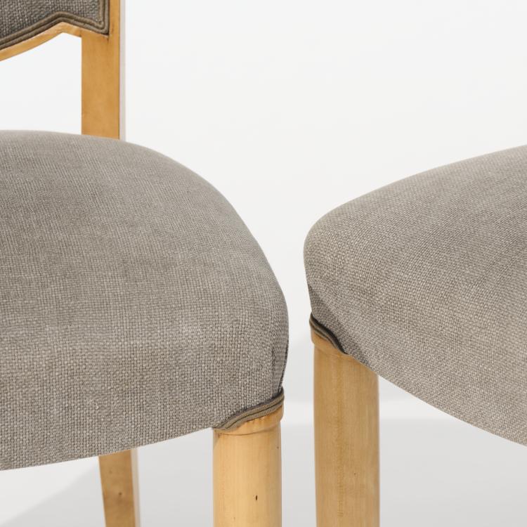 Bild 4 zu Objekt, Vier St&uuml;hle, um 1948, Jules Leleu, Leleu, Paris, 165C 452