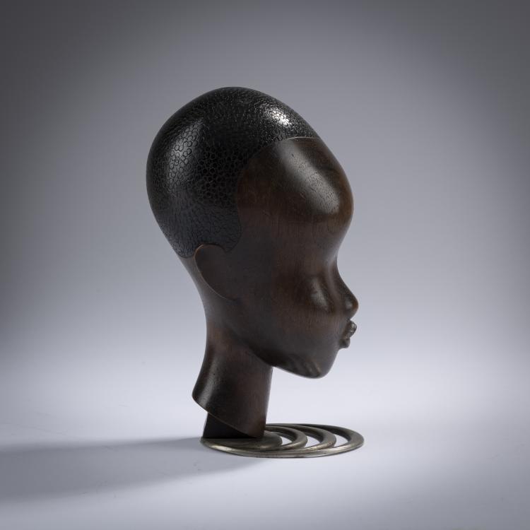 Hauptbild zu Objekt, Head of an African woman, 1940s, Karl Hagenauer, Hagenauer, Wien, 165C 301