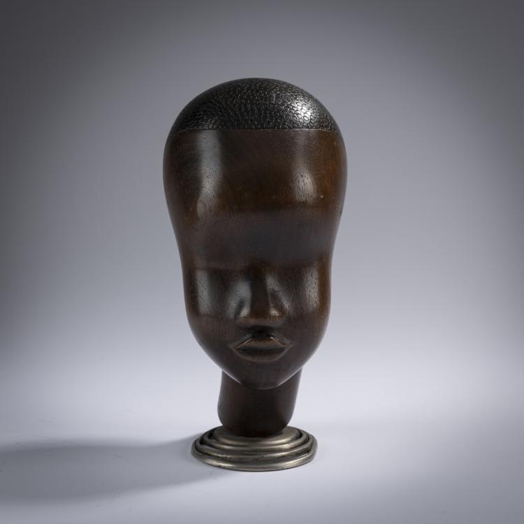 Bild 1 zu Objekt, Head of an African woman, 1940s, Karl Hagenauer, Hagenauer, Wien, 165C 301