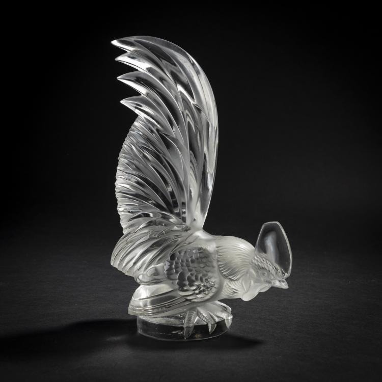 Hauptbild zu Objekt, 'Coq nain' paperweight, 1928, Ren&eacute; Lalique, Lalique, Wingen-sur-Moder, 165A 28