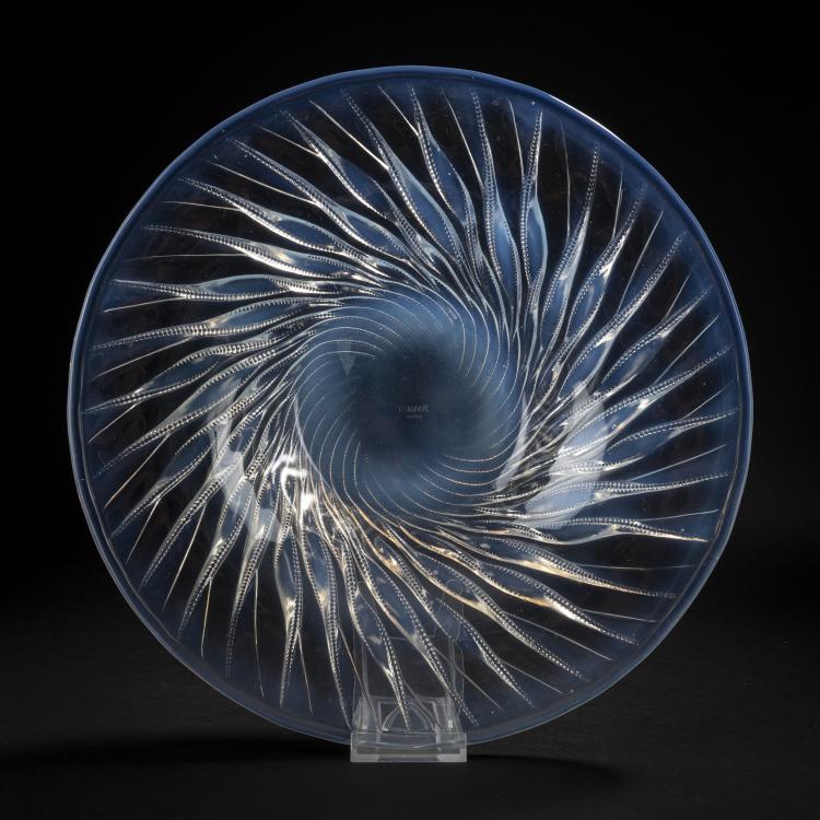 Hauptbild zu Objekt, Schale (coupe ouverte) 'Algues', 1933, Ren&eacute; Lalique, Lalique, Ren&eacute;, Wingen-sur-Moder, 165A 41