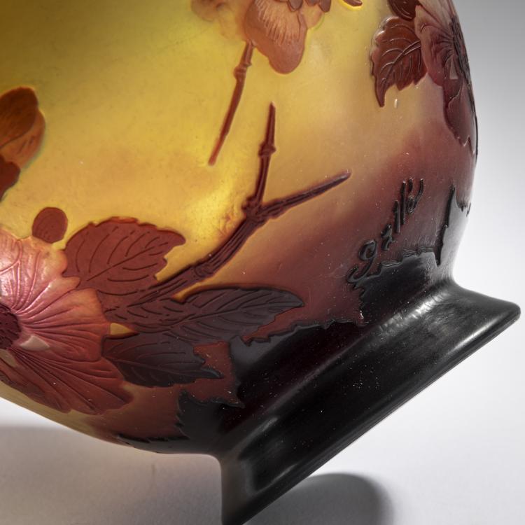 Bild 3 zu Objekt, 'Fleurs de P&ecirc;cher' bowl, 1908-20, Emile Gall&eacute;, Gall&eacute;, Nancy, 165B 169