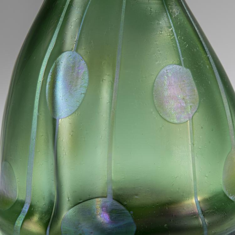 Bild 3 zu Objekt, Vase 'Stripes and Spots', c. 1900, Koloman (Umkreis) Moser, L&ouml;tz Wwe., Klosterm&uuml;hle, 165B 253