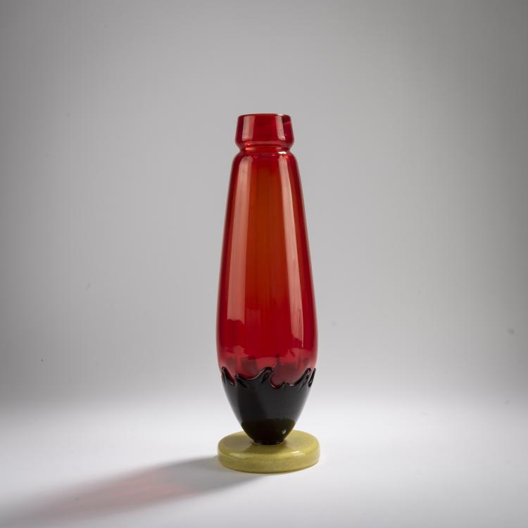 Hauptbild zu Objekt, Vase 'Filet&eacute;s', 1922-25, Schneider, Epinay-sur-Seine, 165B 208