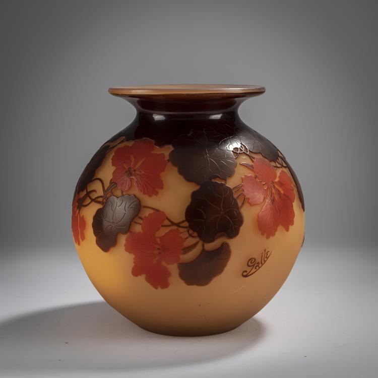 Bild 2 zu Objekt, 'Capucines' Vase, 1925-36, Emile Gall&eacute;, Gall&eacute;, Nancy, 165B 178