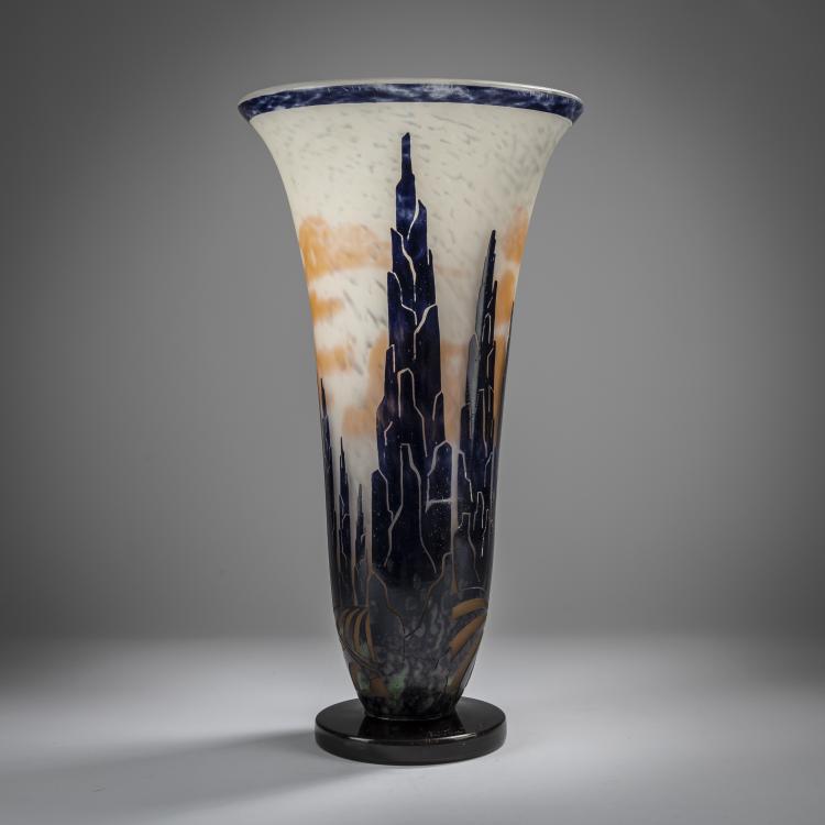Bild 2 zu Objekt, 'Cypr&egrave;s' Vase, 1927-29, Schneider, Epinay-sur-Seine, 165B 221