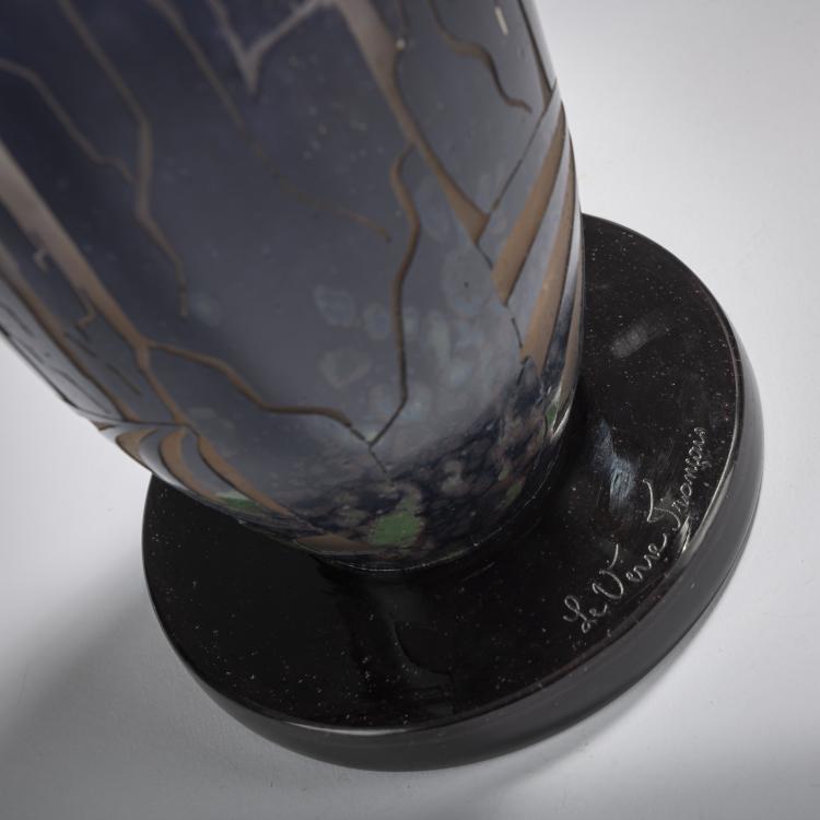 Bild 3 zu Objekt, 'Cypr&egrave;s' Vase, 1927-29, Schneider, Epinay-sur-Seine, 165B 221