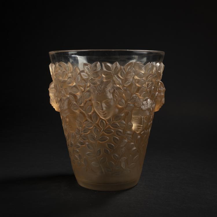 Hauptbild zu Objekt, Vase 'Silenes', 1938, Ren&eacute; Lalique, Lalique, Ren&eacute;, Wingen-sur-Moder, 165A 47