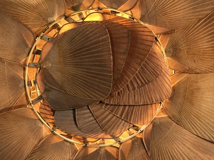 Bild 2 zu Objekt, 'Roku-Ju' ceiling light from the 'Uchiwa' series, 1975, Ingo Maurer, Design M, Maurer, Ingo, M&uuml;nchen, 166A 161