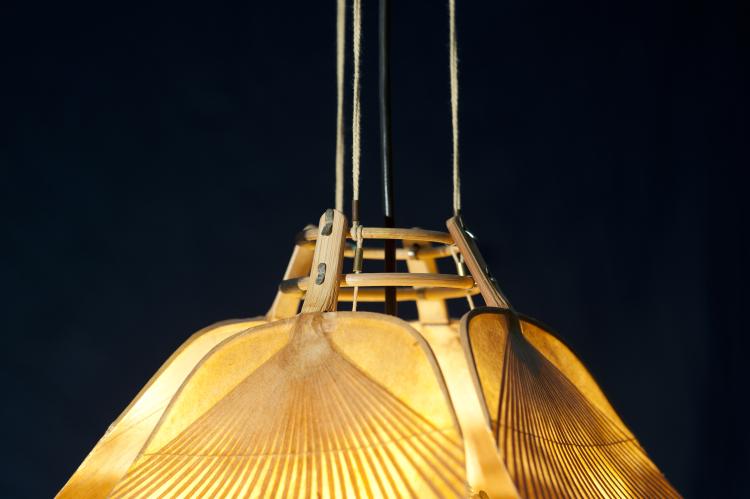 Bild 4 zu Objekt, 'Roku-Ju' ceiling light from the 'Uchiwa' series, 1975, Ingo Maurer, Design M, Maurer, Ingo, M&uuml;nchen, 166A 161