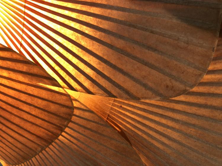 Bild 12 zu Objekt, 'Roku-Ju' ceiling light from the 'Uchiwa' series, 1975, Ingo Maurer, Design M, Maurer, Ingo, M&uuml;nchen, 166A 161