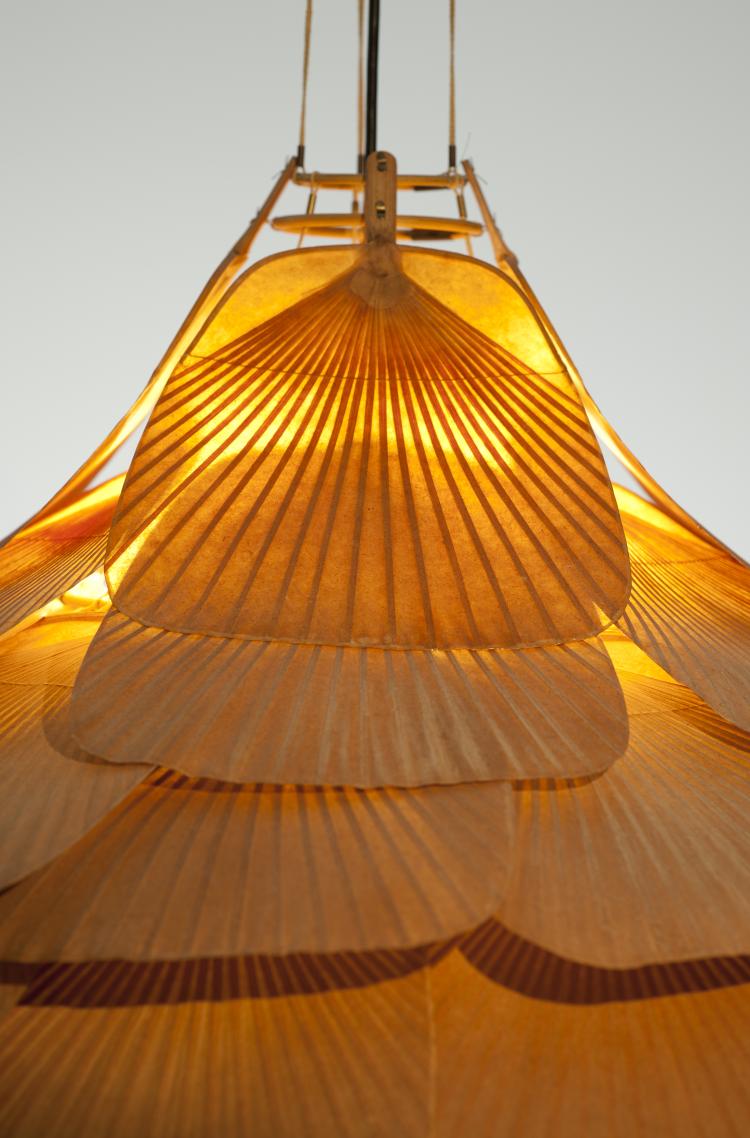 Bild 15 zu Objekt, 'Roku-Ju' ceiling light from the 'Uchiwa' series, 1975, Ingo Maurer, Design M, Maurer, Ingo, M&uuml;nchen, 166A 161