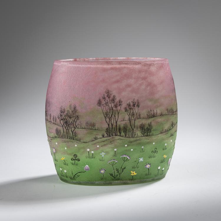 Bild 3 zu Objekt, Vase 'Prairie en fleurs', 1898-1900, Daum Fr&egrave;res, Nancy, 165B 84