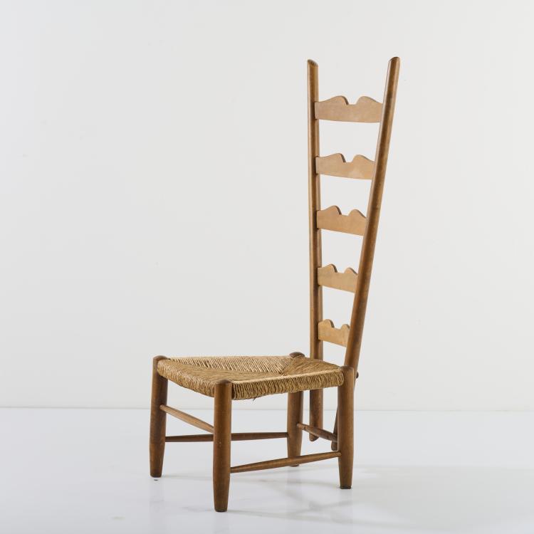 Bild 1 zu Objekt, Highback chair, c. 1939, Gio Ponti, Italien, 166A 88