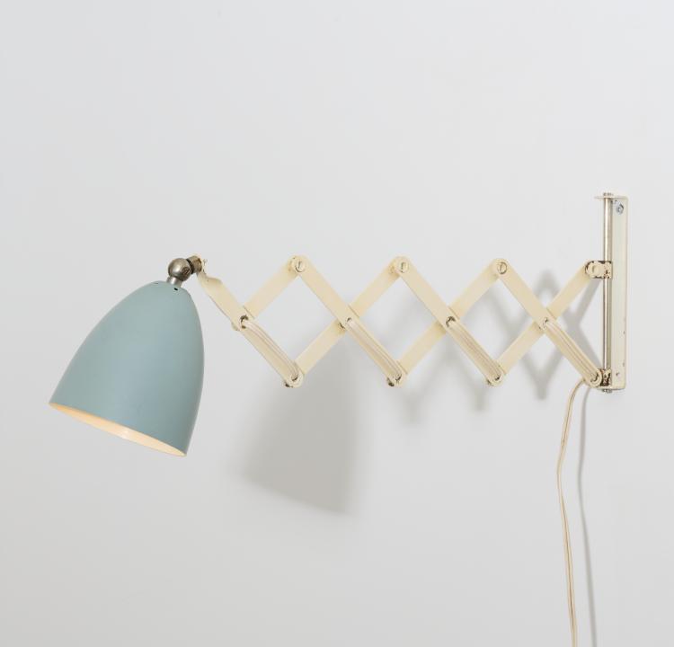 Hauptbild zu Objekt, Scherenleuchte, um 1957, Anvia, Almelo, 167B 483