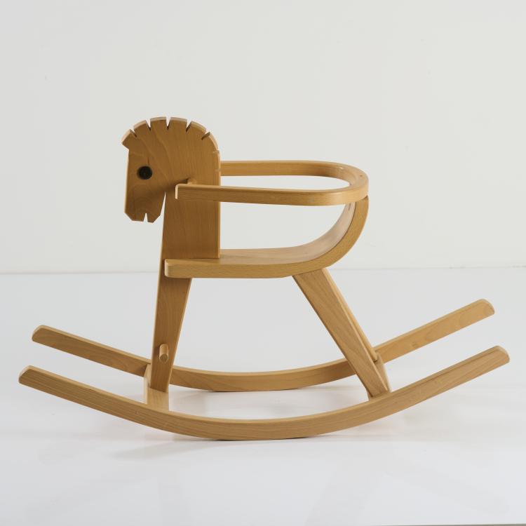 Bild 1 zu Objekt, 'Peter' rocking horse, c. 1958, Konrad Keller, Konrad Keller Spielzeug, G&ouml;ppingen, 167B 425