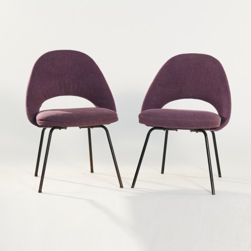 Two '72 U UPC' chairs, 1948