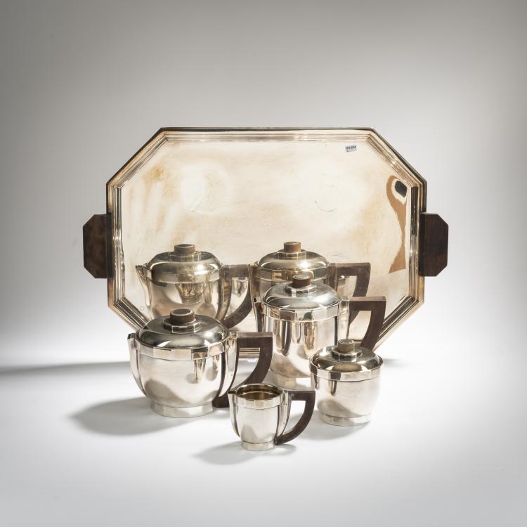 Hauptbild zu Objekt, Coffee and tea service, 1927, Puiforcat, Paris, 168B 397