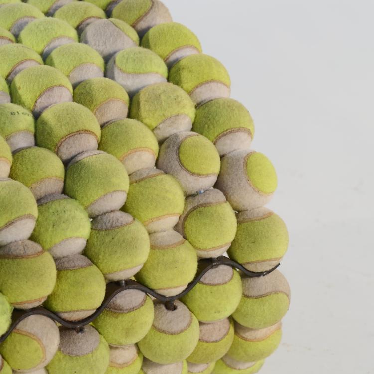 Bild 11 zu Objekt, 'Tennis ball bench' with prototype, 2004, Tejo Remy, Atelier Remy Veenhuizen, Rotterdam, 166A 179