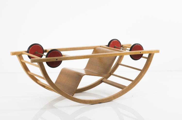 Bild 2 zu Objekt, Schaukelwagen, 1950, Hans Brockhage, Lenz, Siegfried, Berggie&szlig;h&uuml;bel/ Pirna, 166A 69