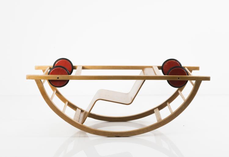 Bild 3 zu Objekt, Schaukelwagen, 1950, Hans Brockhage, Lenz, Siegfried, Berggie&szlig;h&uuml;bel/ Pirna, 166A 69