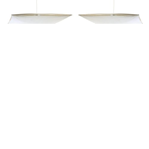 Two 'Ariette' ceiling lights, 1973